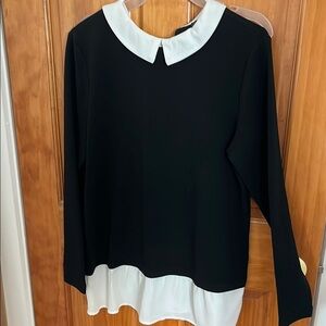 Black and White Women's Top